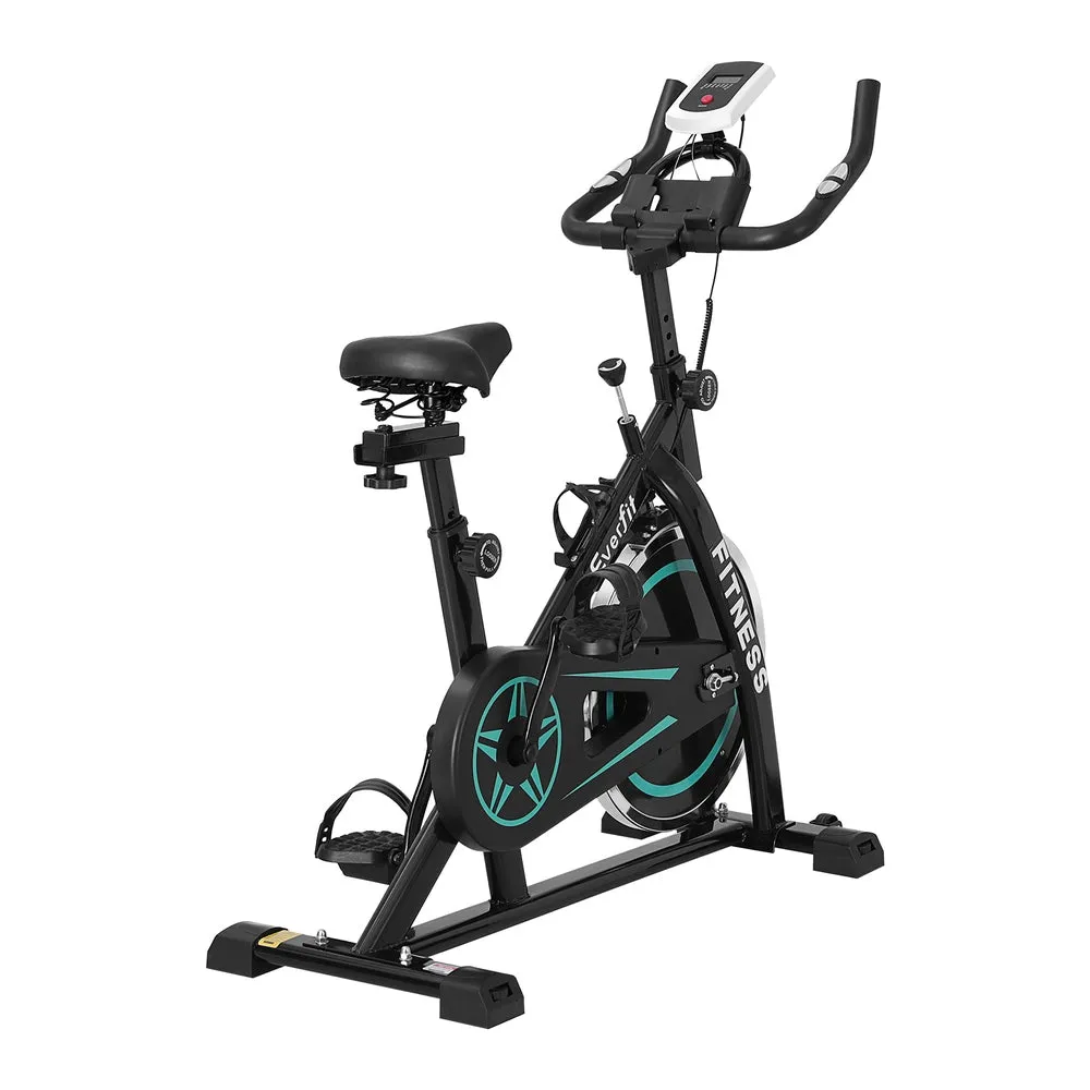 10kg Flywheel Spin Bike, Adjustable Resistance, LCD - Everfit