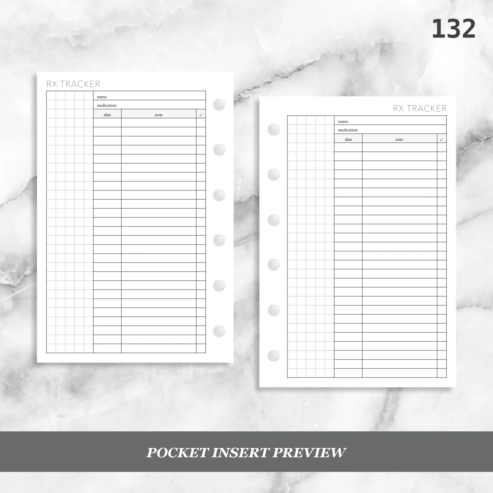 132: Rx Medication Pickup Tracker