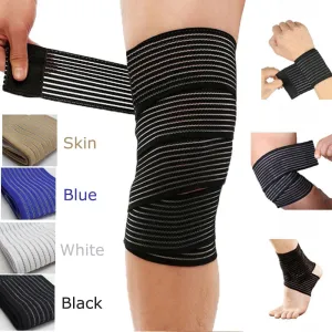 1Pc Elastic Bandage Compression Knee Support 40~180cm