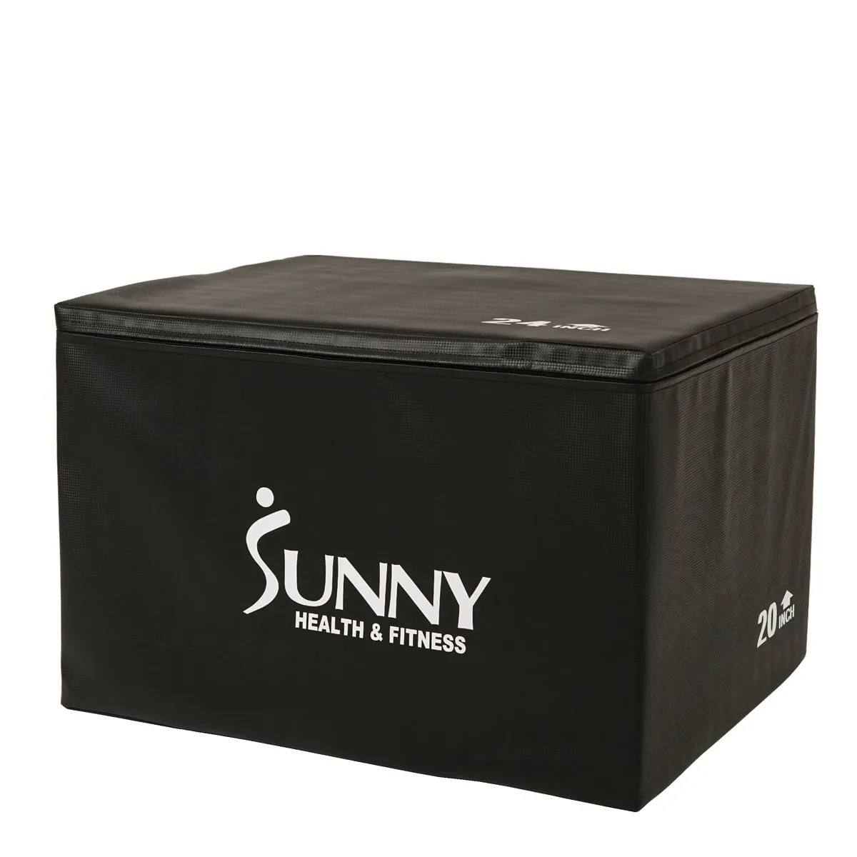 3-in-1 Heavy Foam Plyo Box, 30"/24"/20"