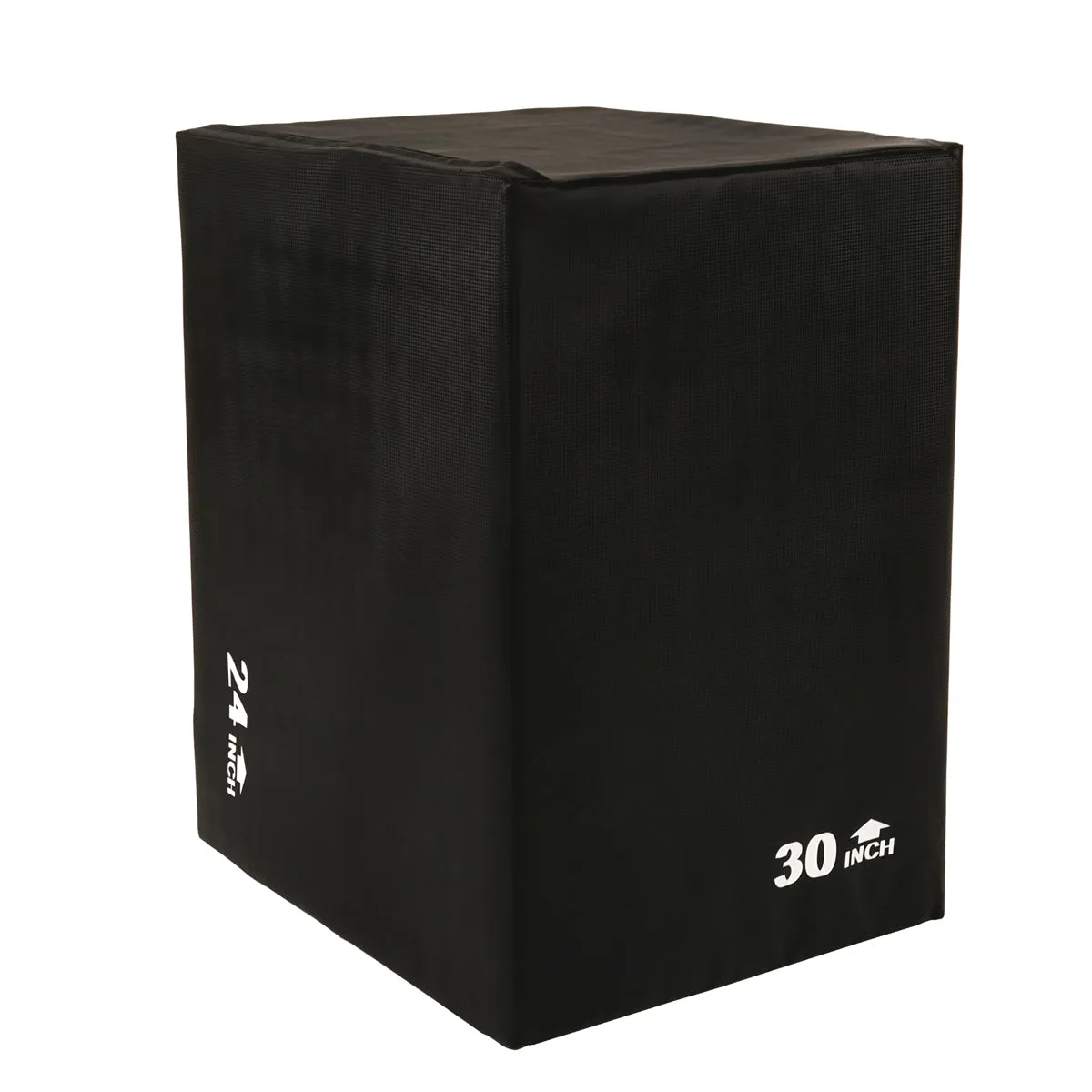 3-in-1 Heavy Foam Plyo Box, 30"/24"/20"