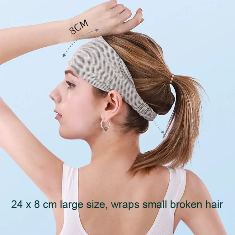 3 PCS Cold Feeling Sports Hairband Fitness Sweat-absorbing Belt(624 Light Pink)