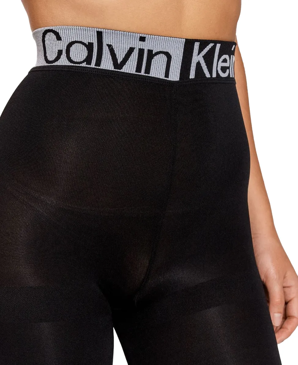 4 x Womens Calvin Klein Black Slim Fit Pull On High Rise Leggings