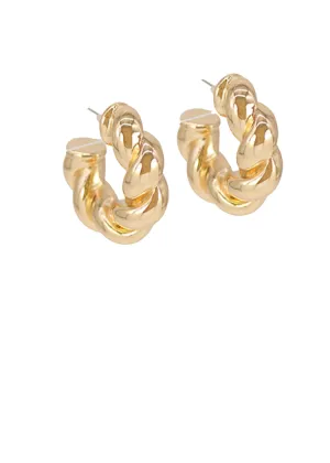 Aba Twisted Hoops