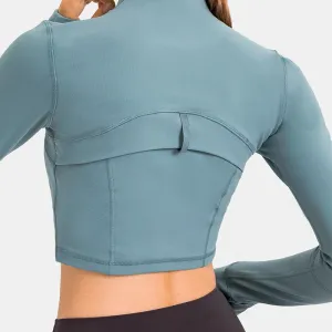 Active Slim-fit Crop Jacket