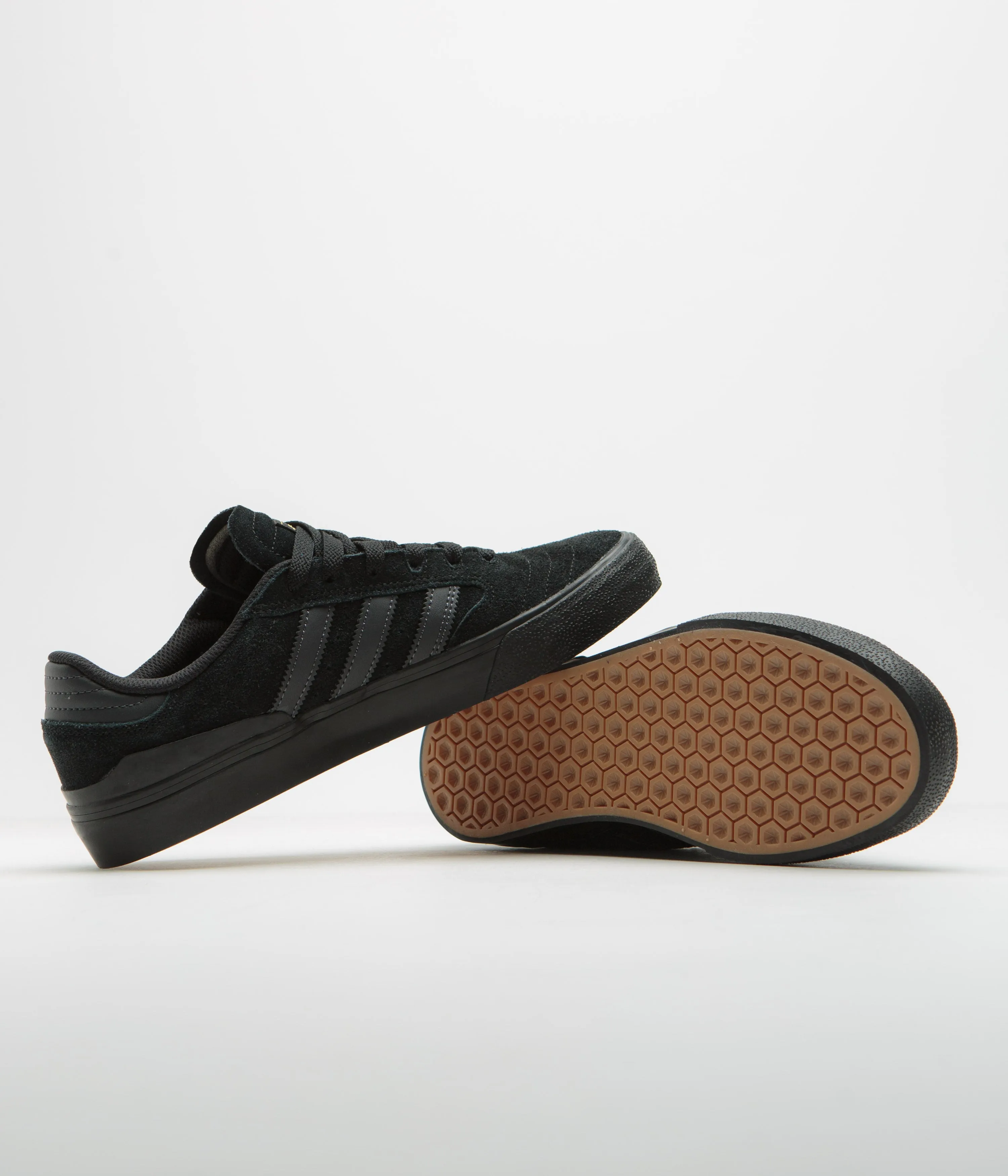 Adidas Busenitz Vulc II Shoes - Core Black / Carbon / Core Black