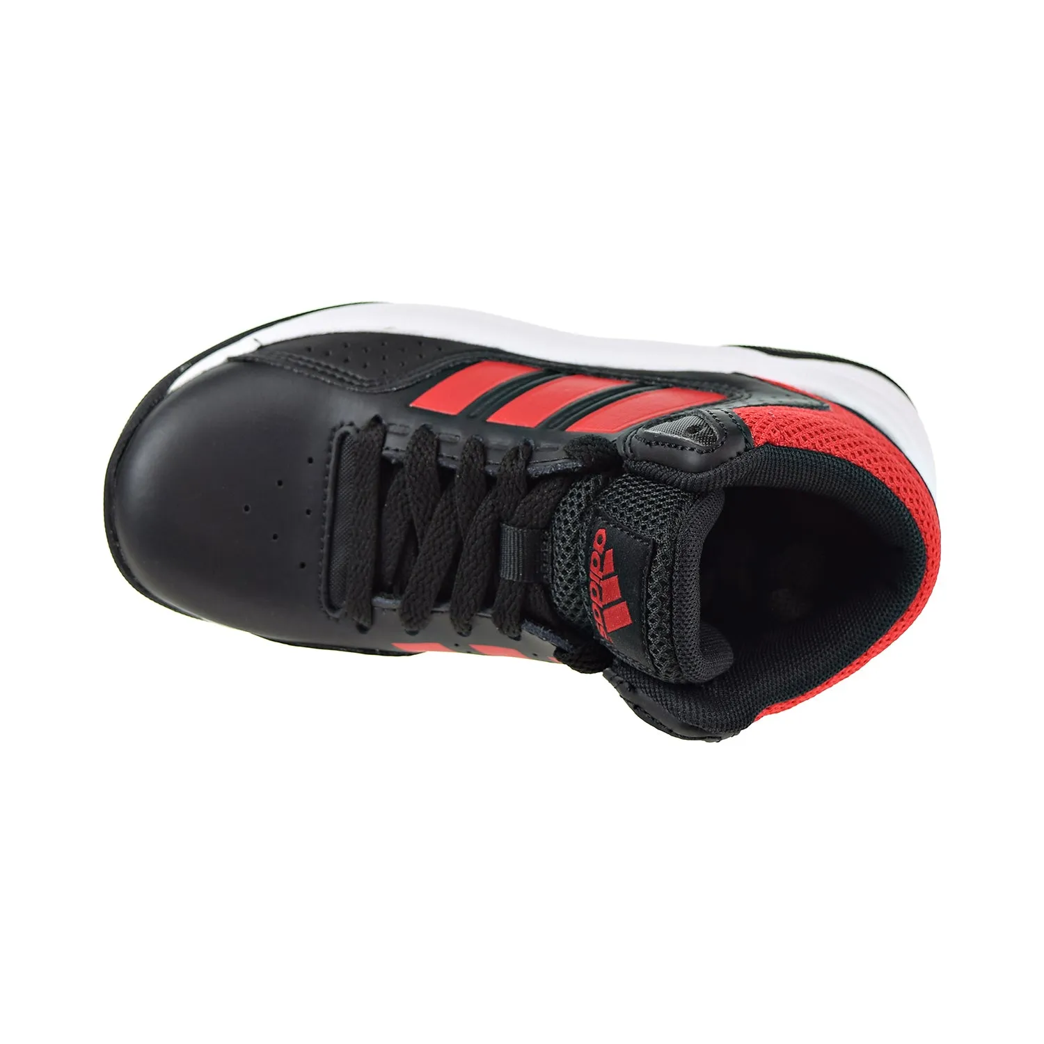 Adidas Cloudfoam Ilation Mid K Big Kids/Little Kids Shoes Black/Red/White