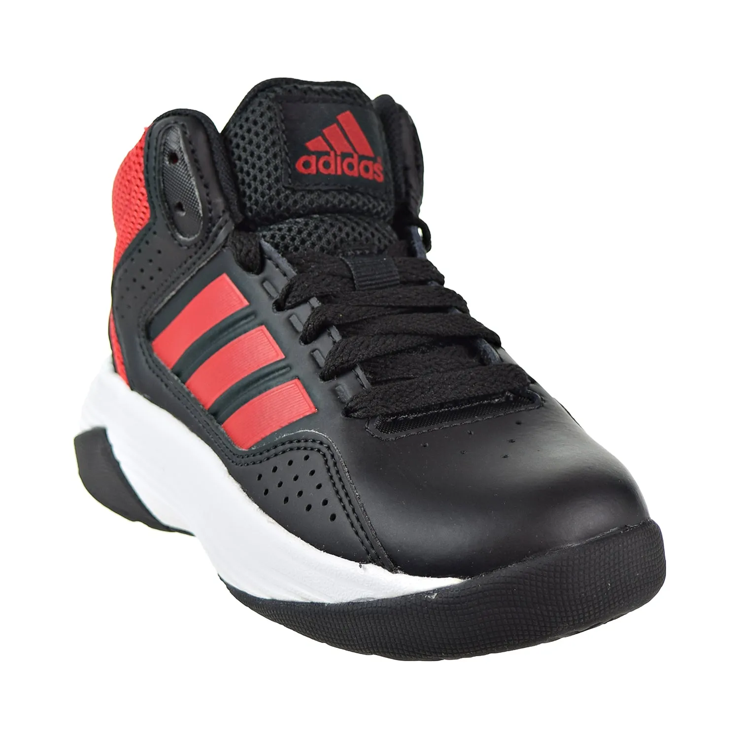 Adidas Cloudfoam Ilation Mid K Big Kids/Little Kids Shoes Black/Red/White