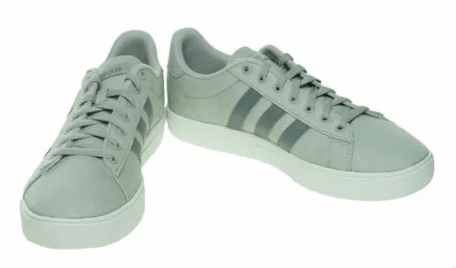 Adidas Men's Daily 2.0 Ankle High Canvas Skateboarding Shoes Gray