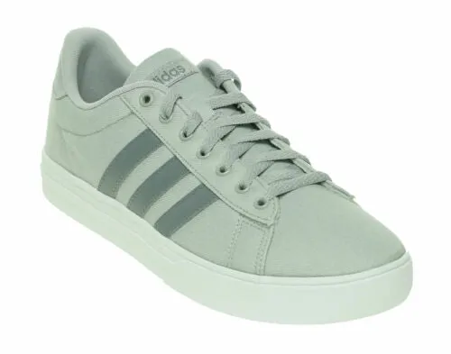 Adidas Men's Daily 2.0 Ankle High Canvas Skateboarding Shoes Gray