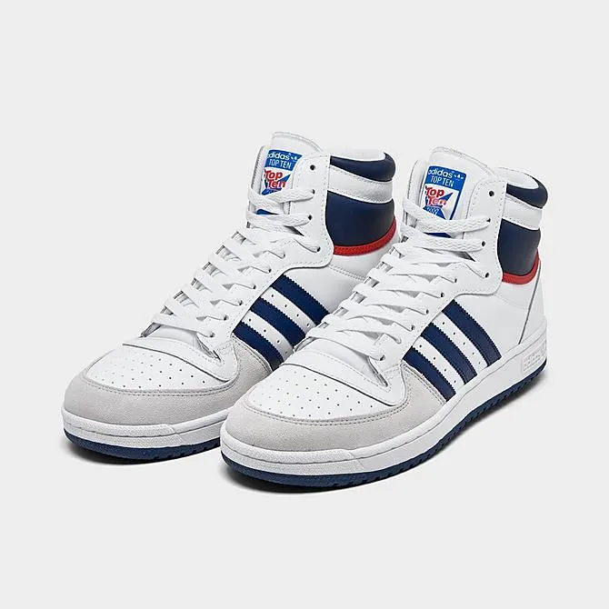 Adidas Originals TOP TEN RB  MEN’S-WHITE NAVY RED