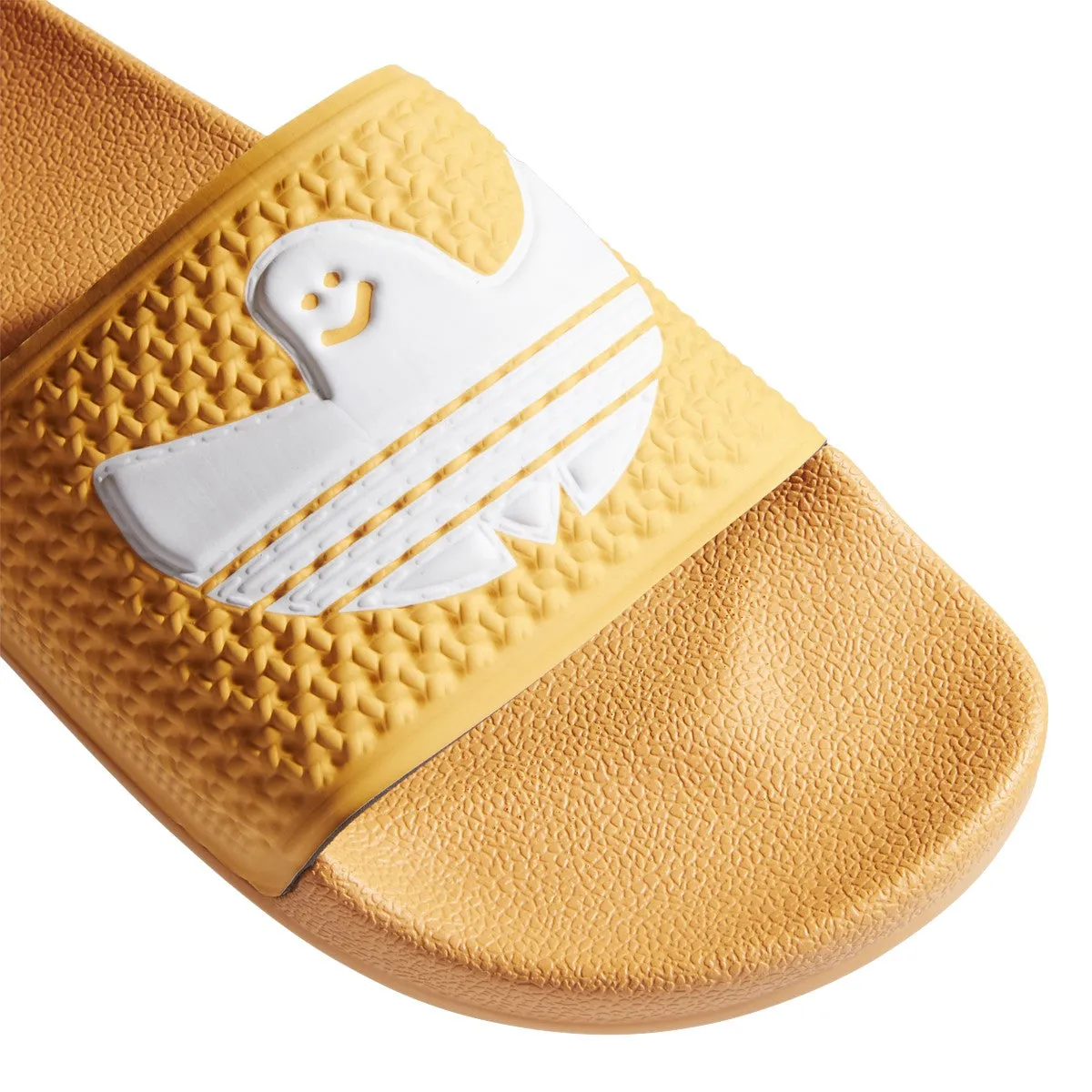 Adidas Shmoofoil Slide - Hazy Orange/Cloud White/Cloud White