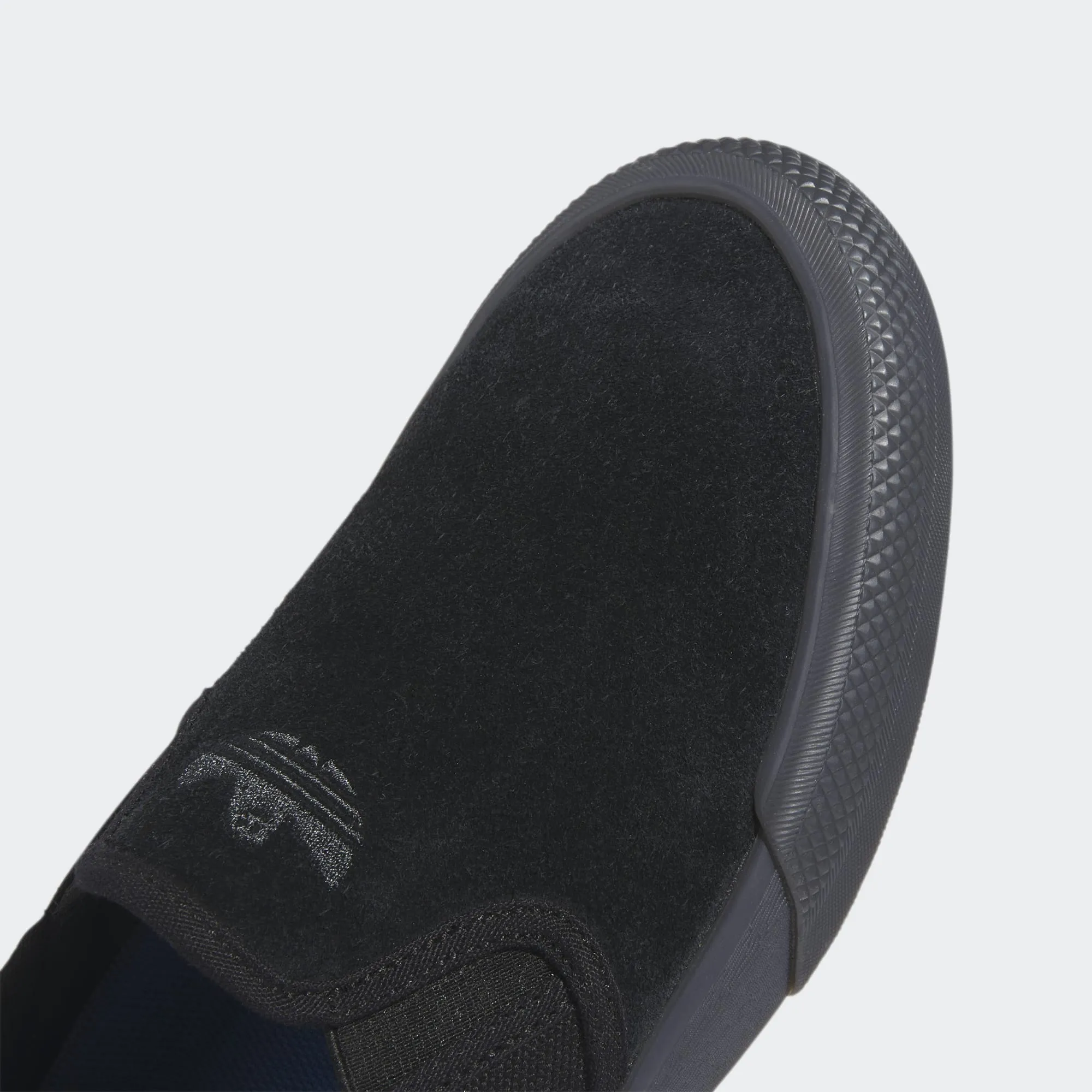 Adidas Shmoofoil Slip Skateboard Shoe - Black/Carbon/Black