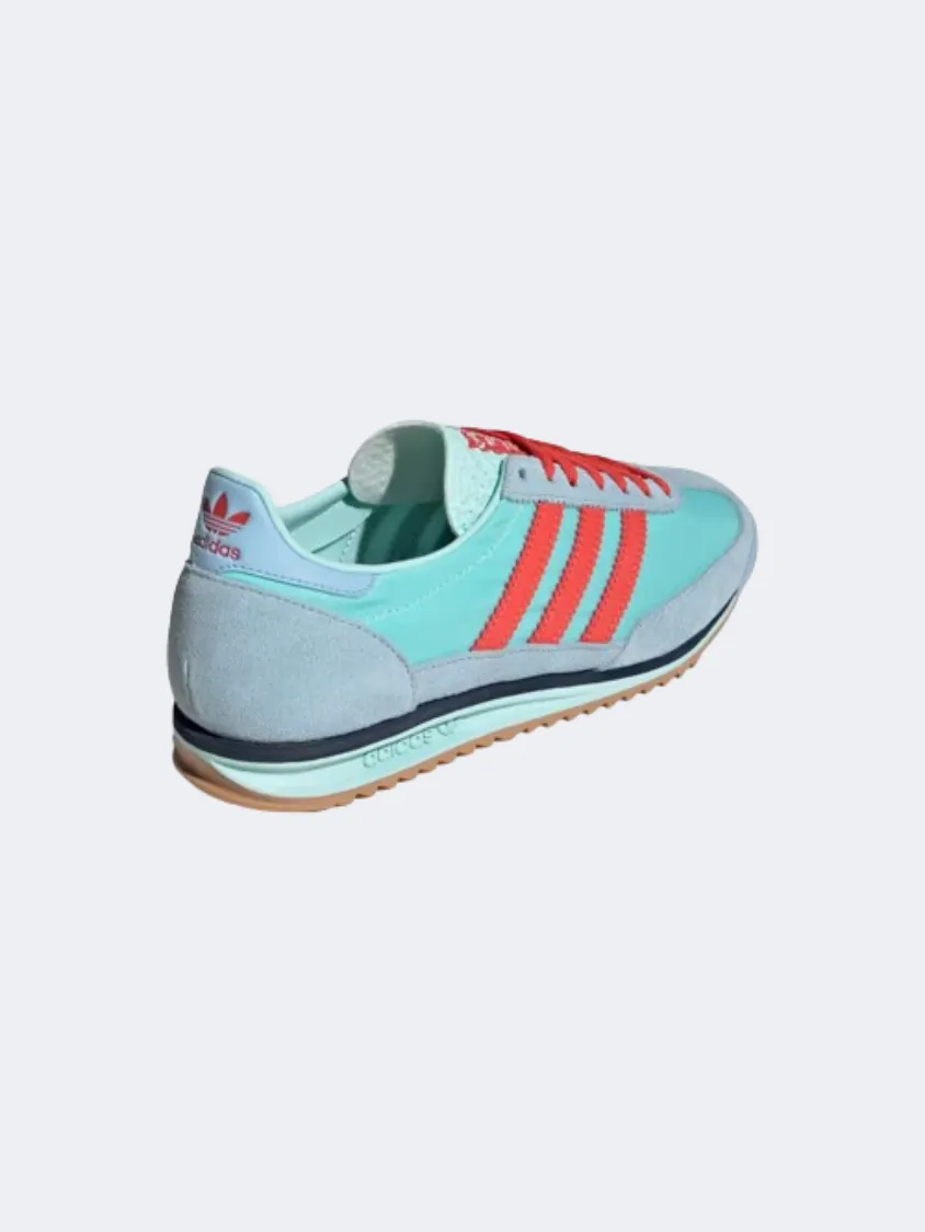 Adidas SL 72 OG Women Originals Shoes Aqua/Red/Clear Sky