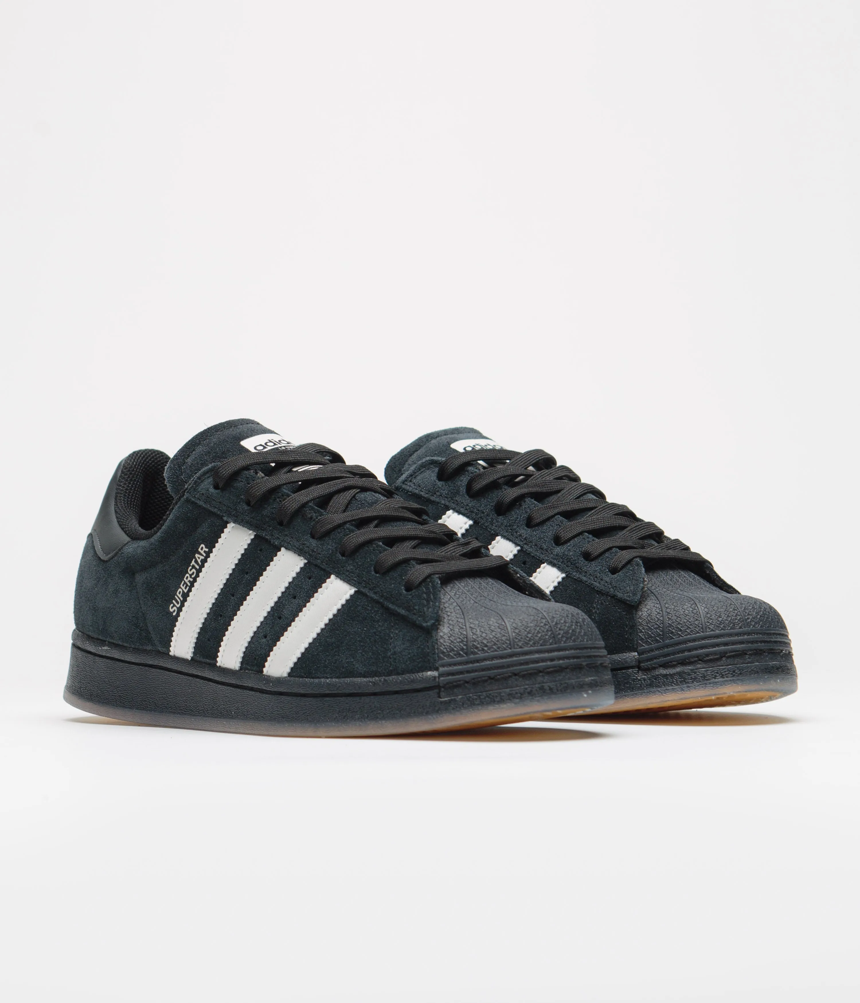 Adidas Superstar ADV Shoes - Core Black / Zero Metallic / Spark