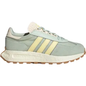 Adidas Women's Retropy E5 Shoes - Linen Green / Almost Yellow / Ecru Tint