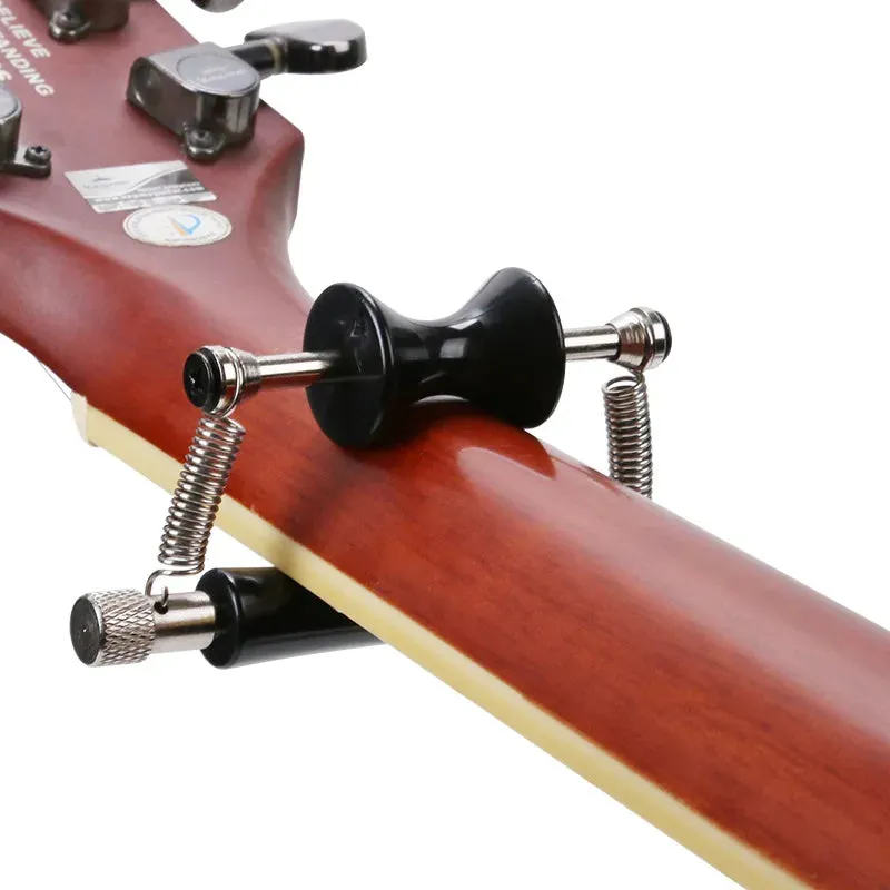 Adjustable Sliding Capo for Guitar - Movable Fretboard Clip for Bass, Electric, and Acoustic Instruments