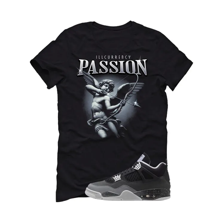 Air Jordan 4 Fear Pack Black T-Shirt (Passion)| illcurrency