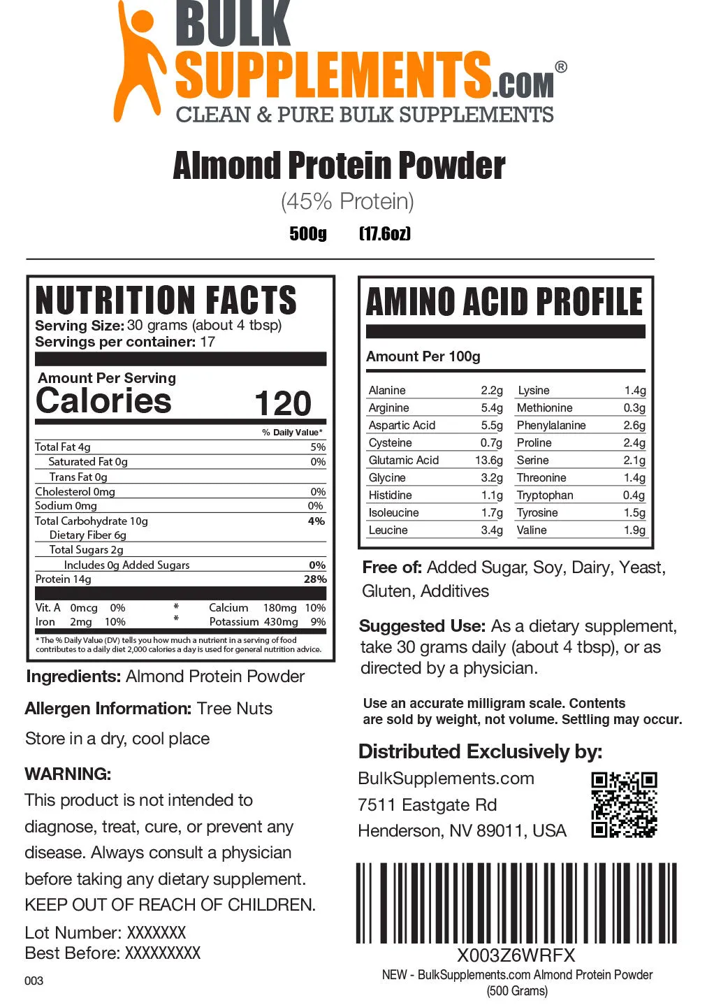 Almond Protein Powder