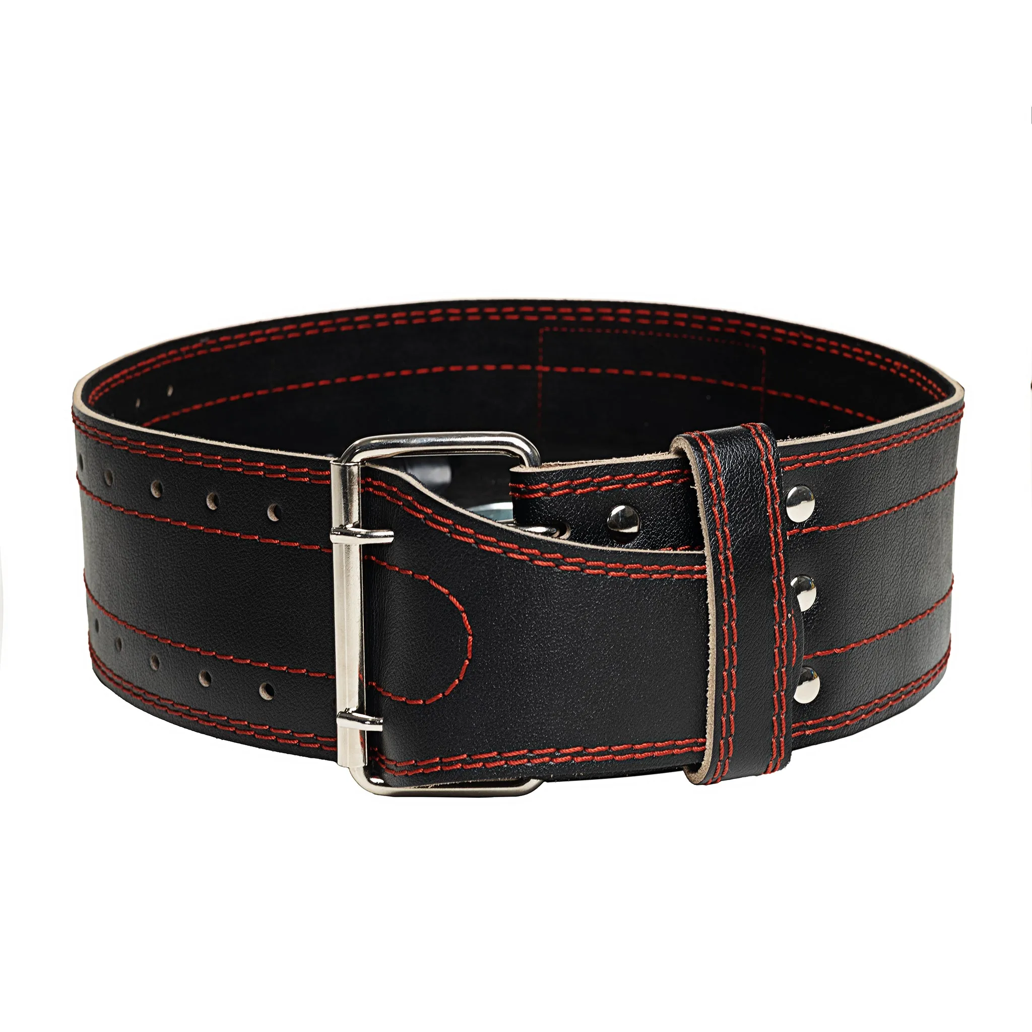 AmStaff Fitness Leather Powerlifting Belt