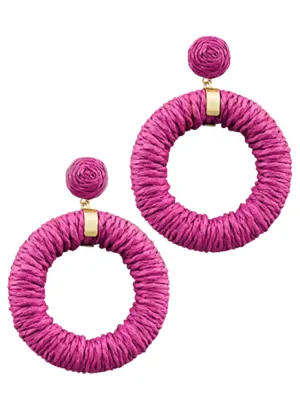 Anisa Hoops-Fuschia