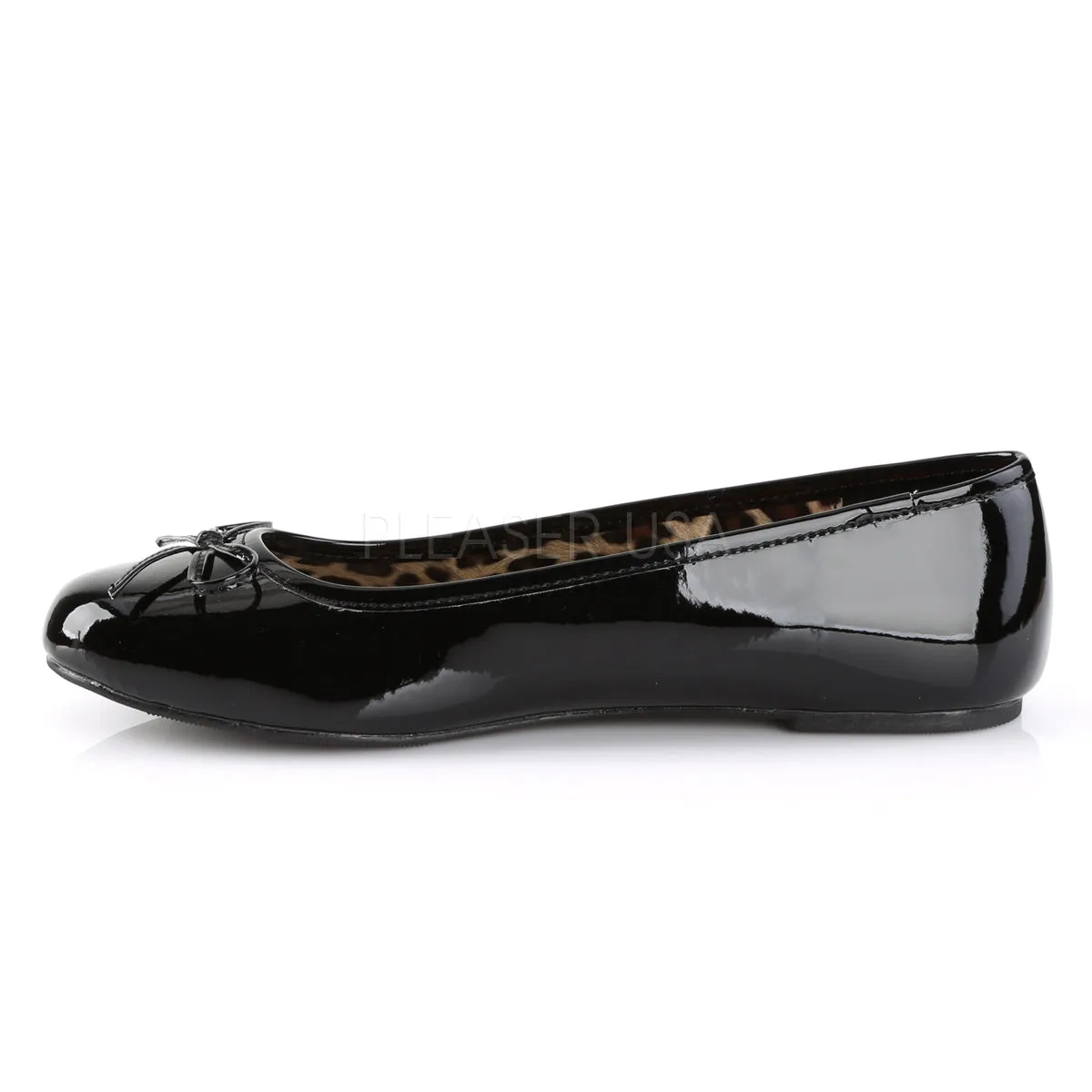 Anna Ballet Plus Size Flats Black PA