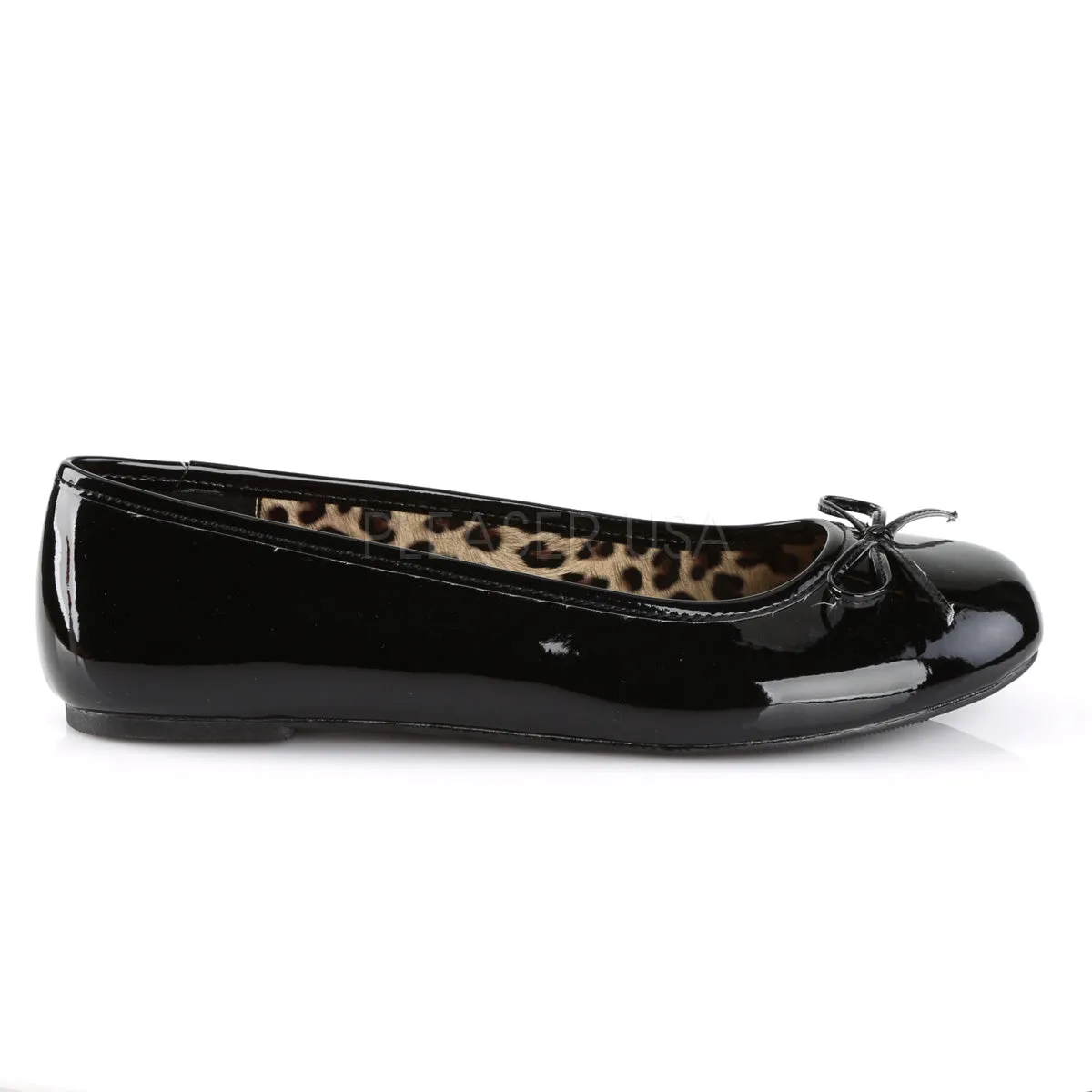 Anna Ballet Plus Size Flats Black PA