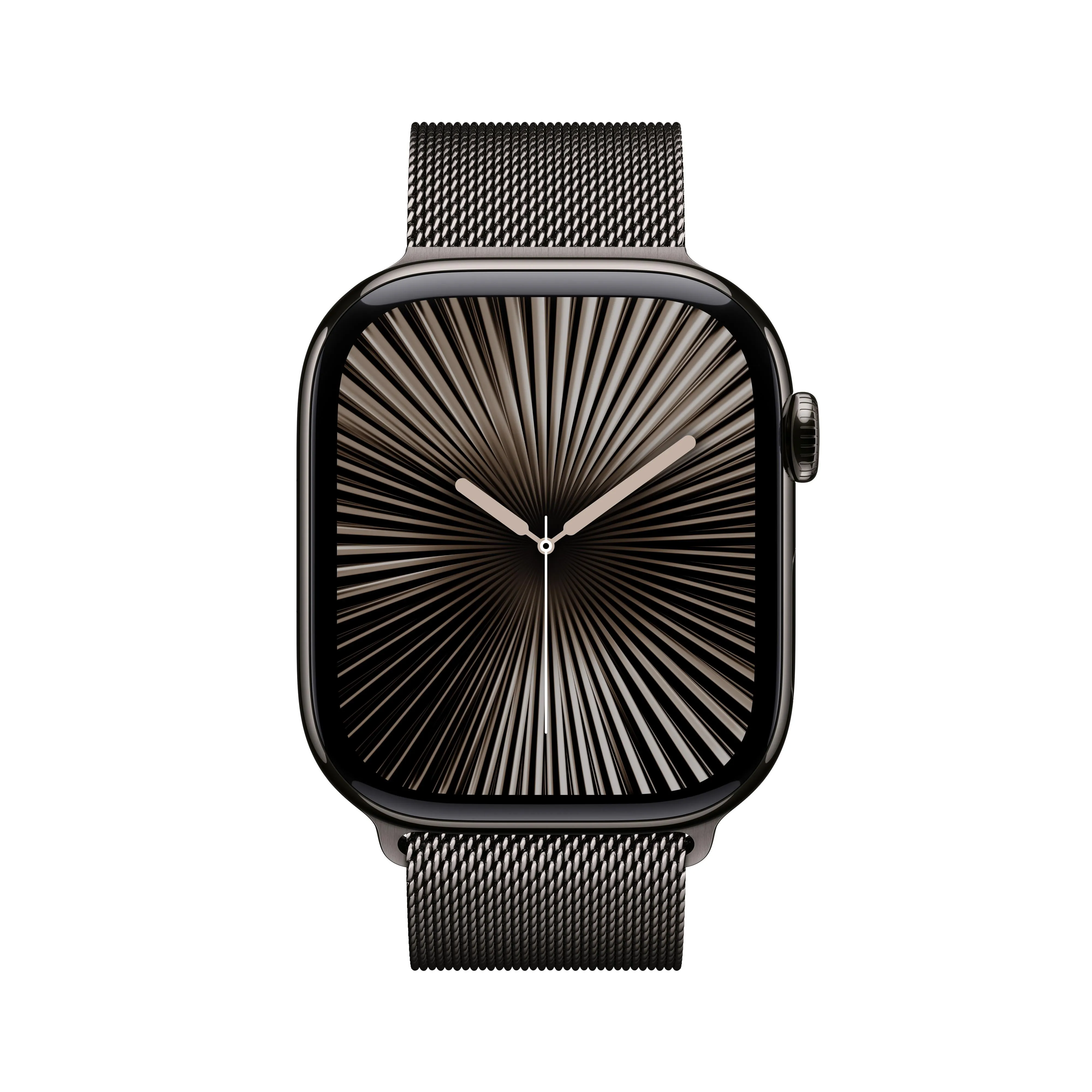 Apple Watch Series 10 GPS   Cellular 46mm Slate Titanium Case with Slate Milanese Loop - M/L