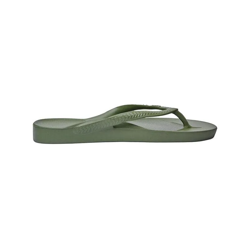 Archies Khaki Arch Support Thongs