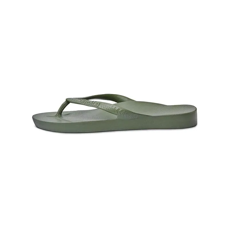 Archies Khaki Arch Support Thongs