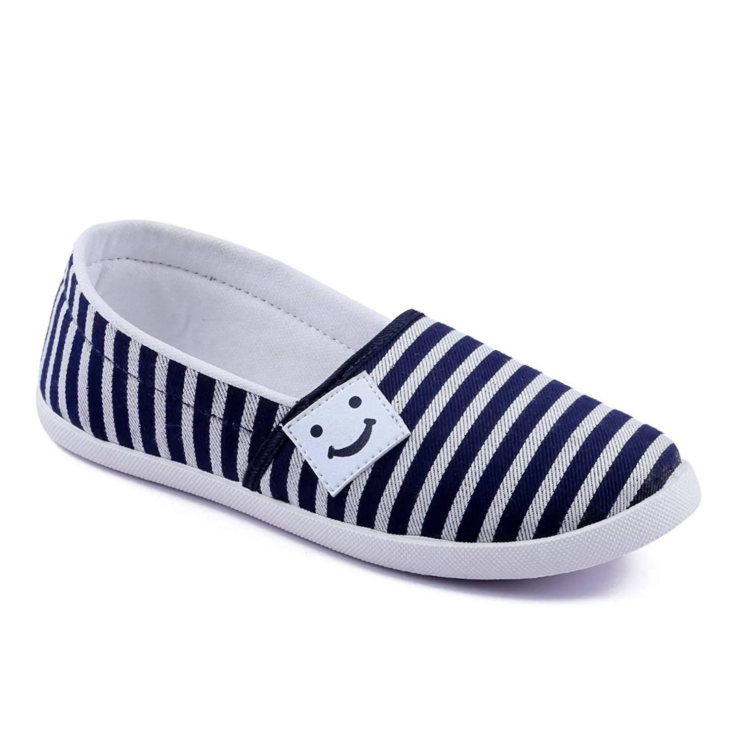 Asian shoes Amy-91 Blue White Women Casual Shoes