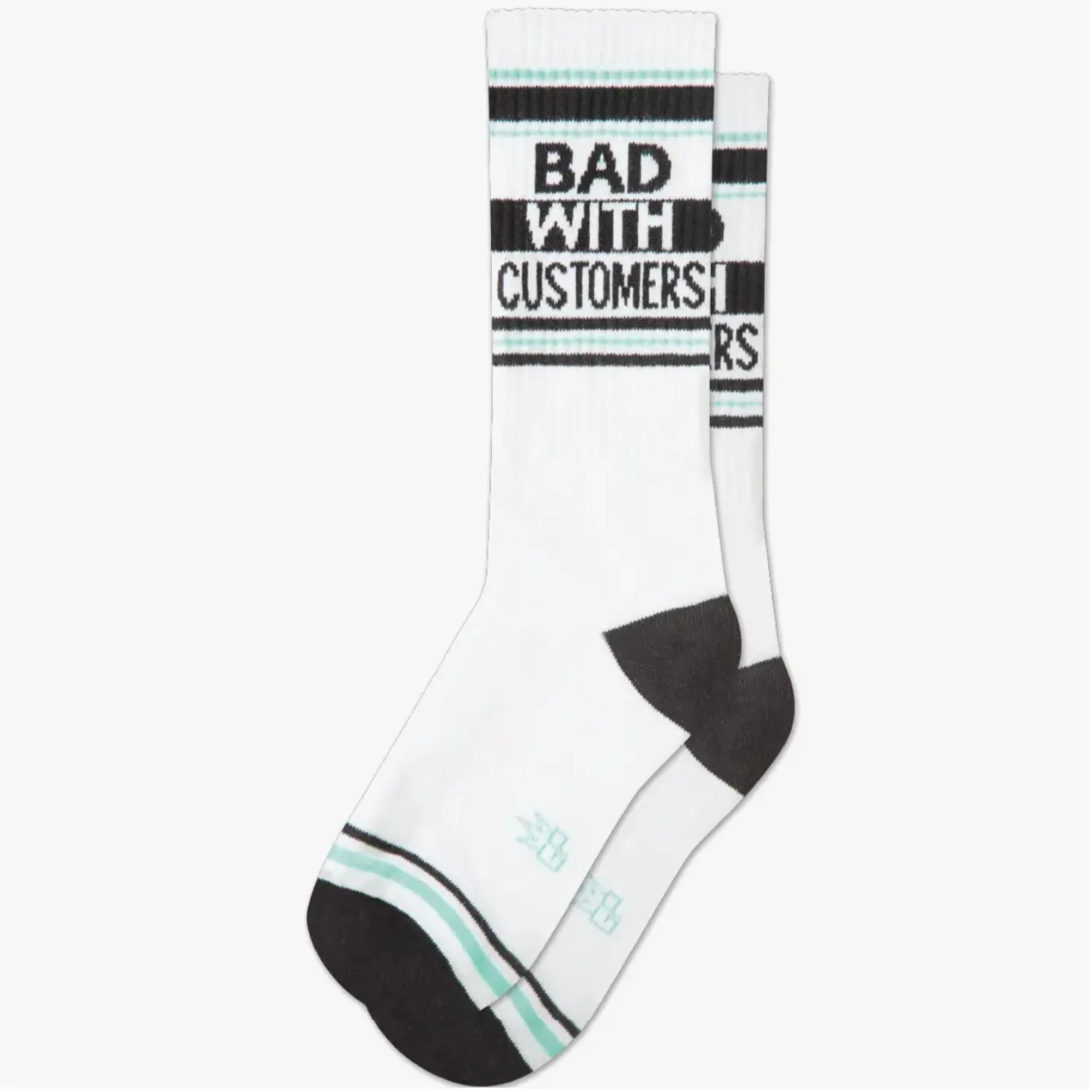 Bad With Customers Gym Socks