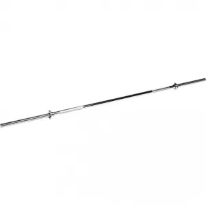 Barbell Bar 200cm - Spinlock Star Collars - Chrome