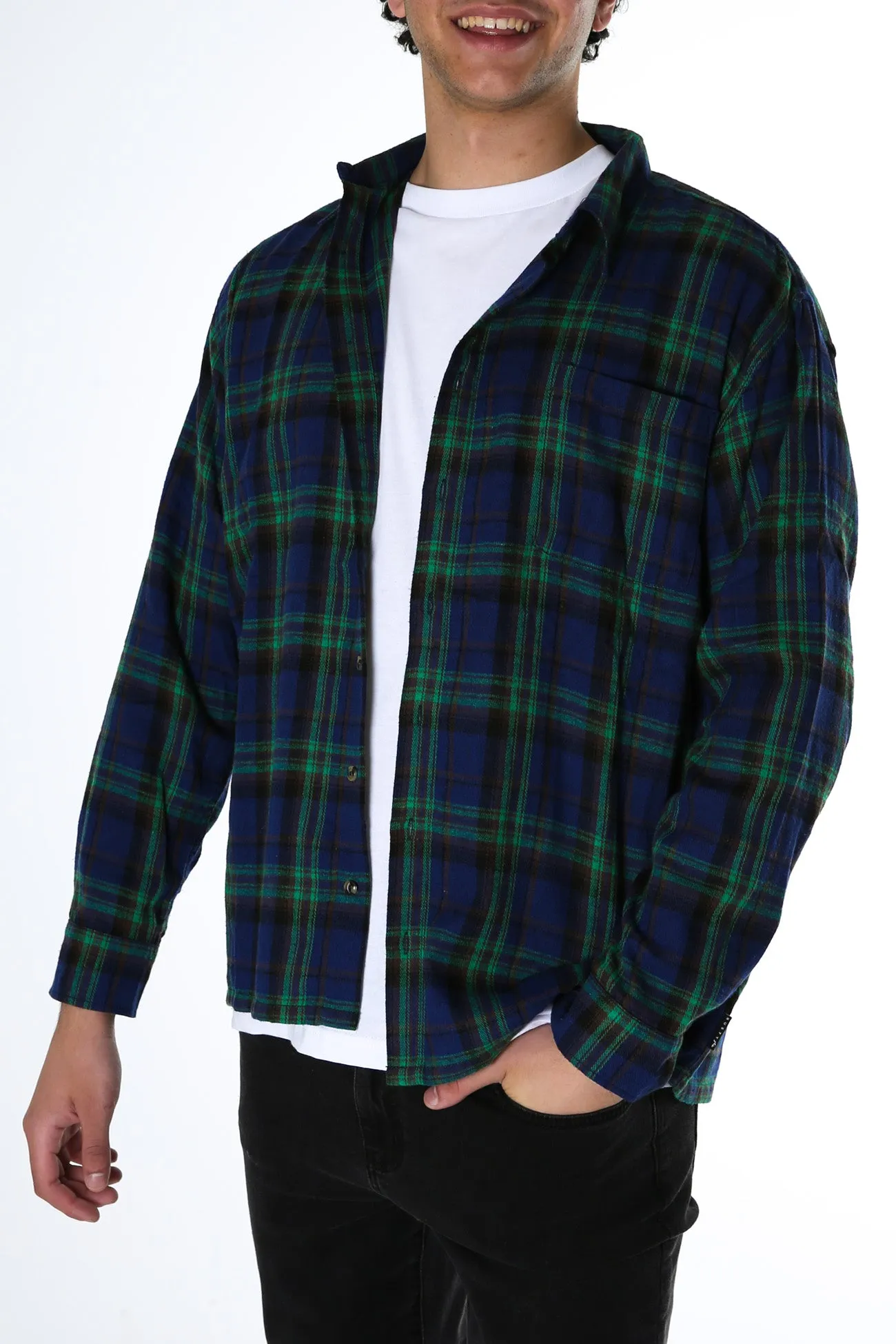 Base Camp Long Sleeve Shirt Forest