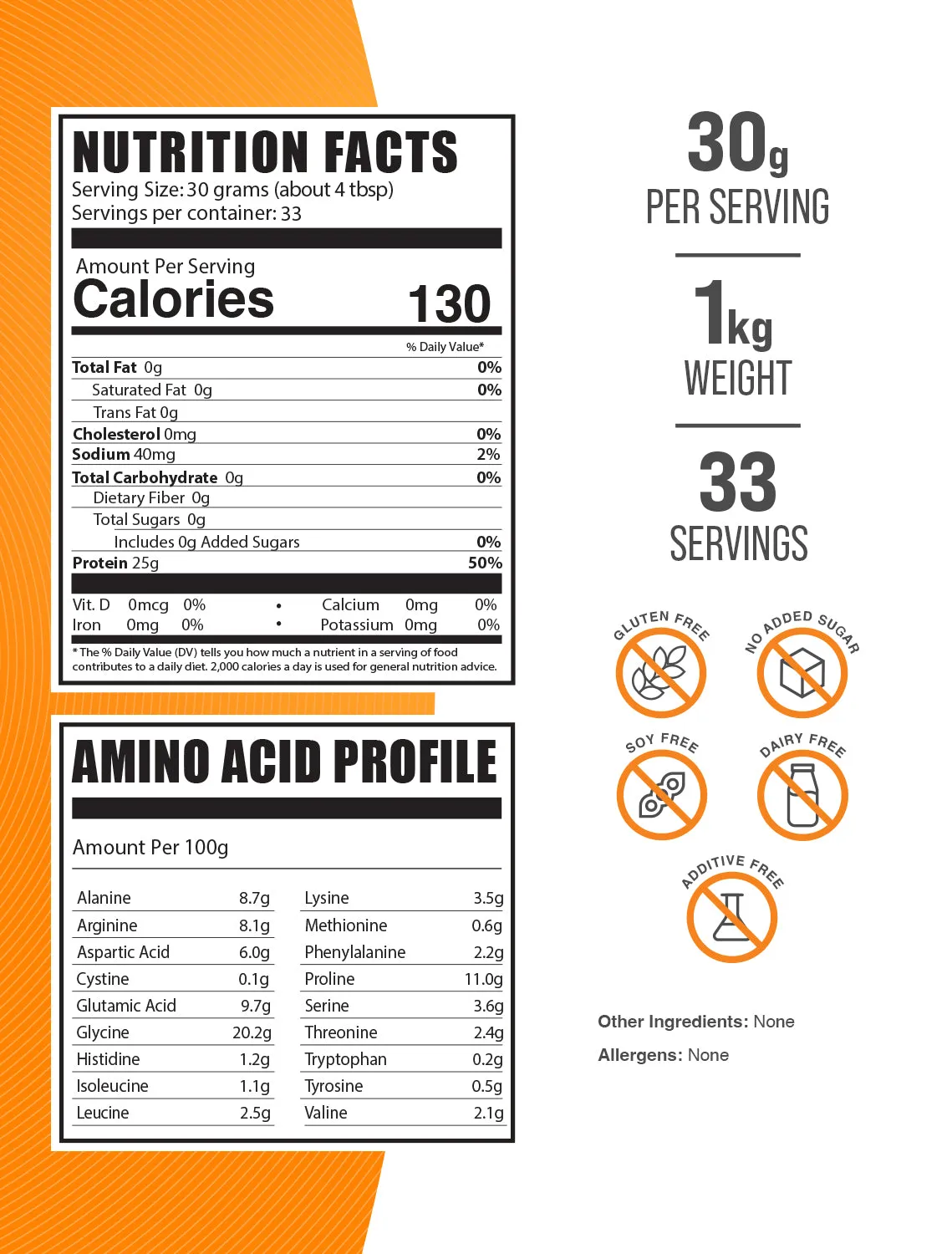 Beef Protein Isolate Powder