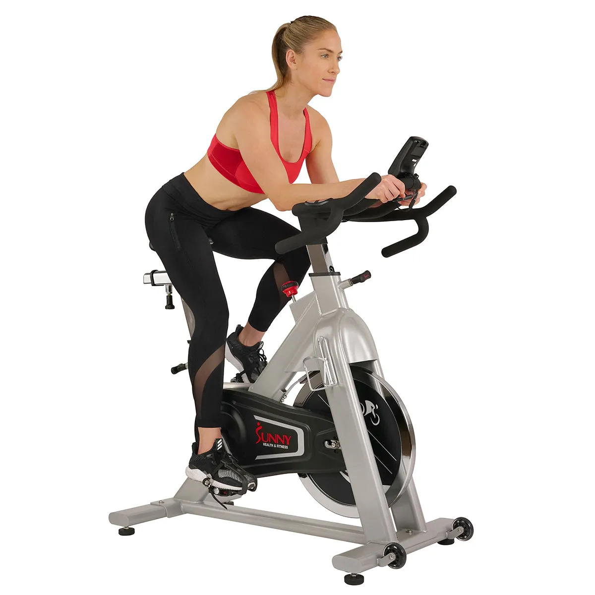 Belt Drive Exercise Bike with Cadence Sensor