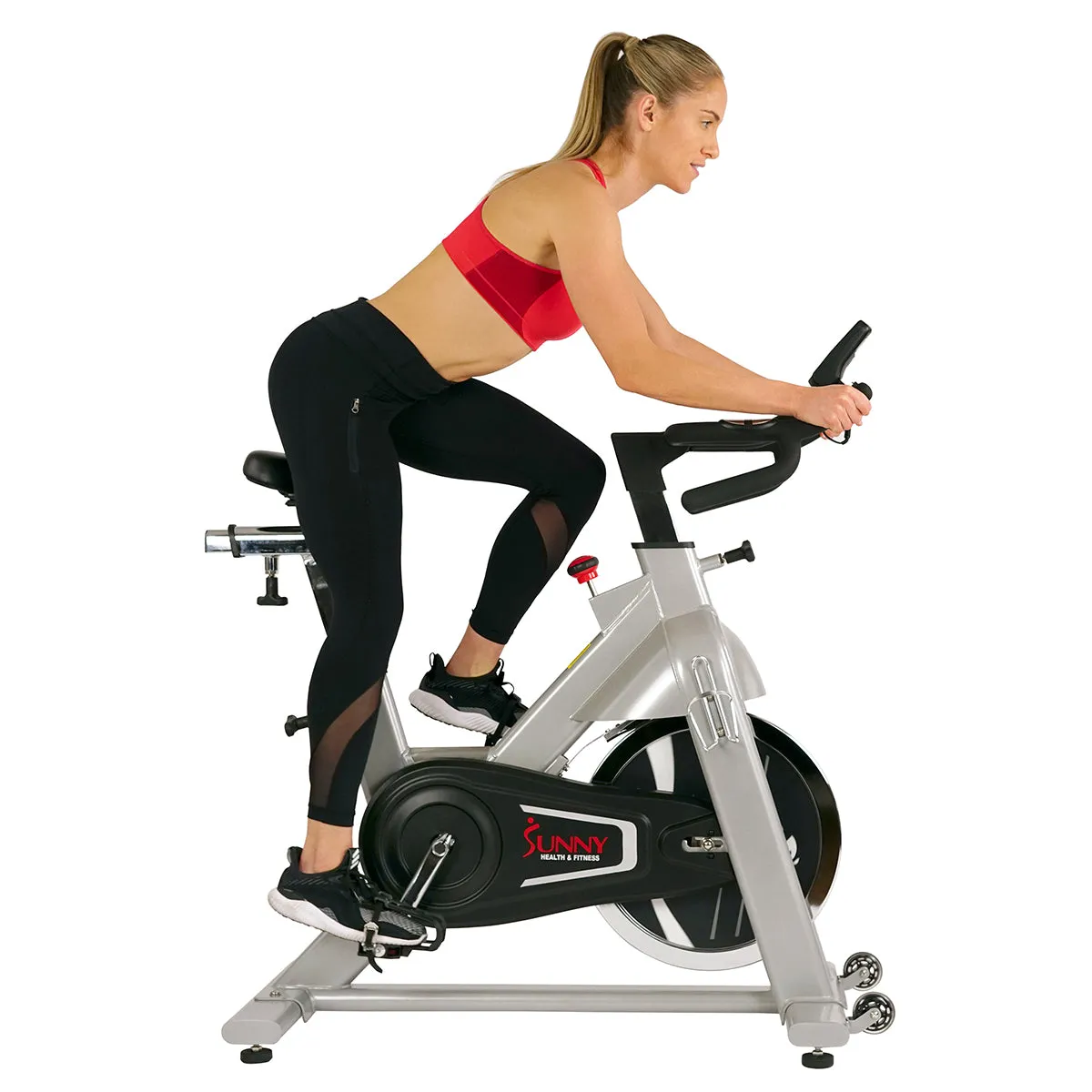 Belt Drive Exercise Bike with Cadence Sensor