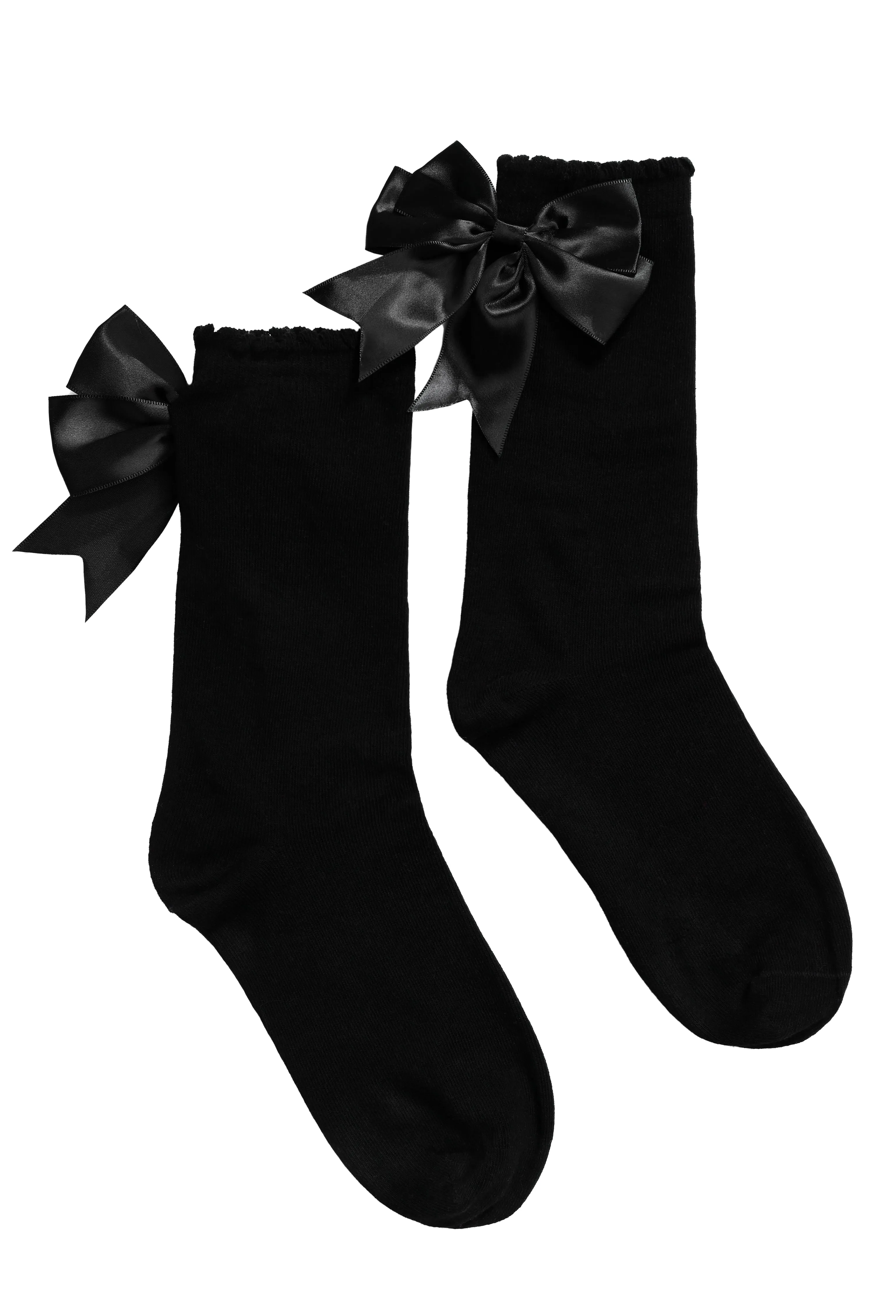 Black Ribbon Socks