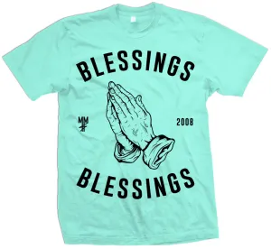 Blessings on Blessings - Island Green T-Shirt