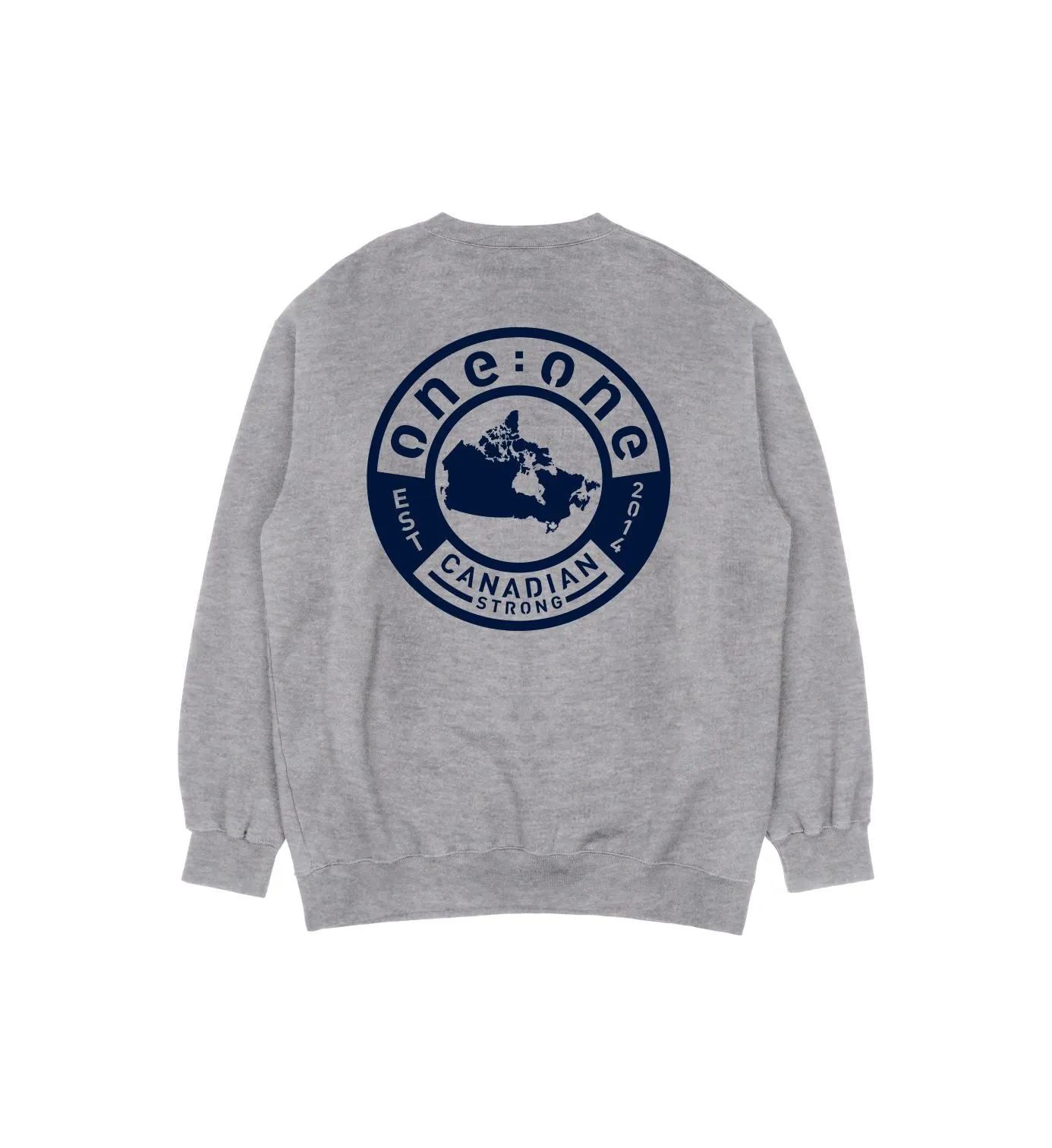 Canadian Proud Crew - Sport Grey