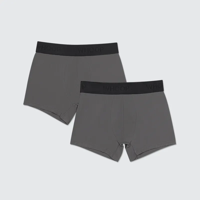 Charcoal ANY-WEAR™ Athletic Boxer (2-Pack) | Smart Apparel