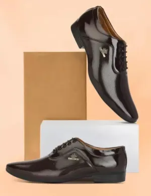 Chic Brown Formal Footwear for Men - Ideal for Comfort and Style