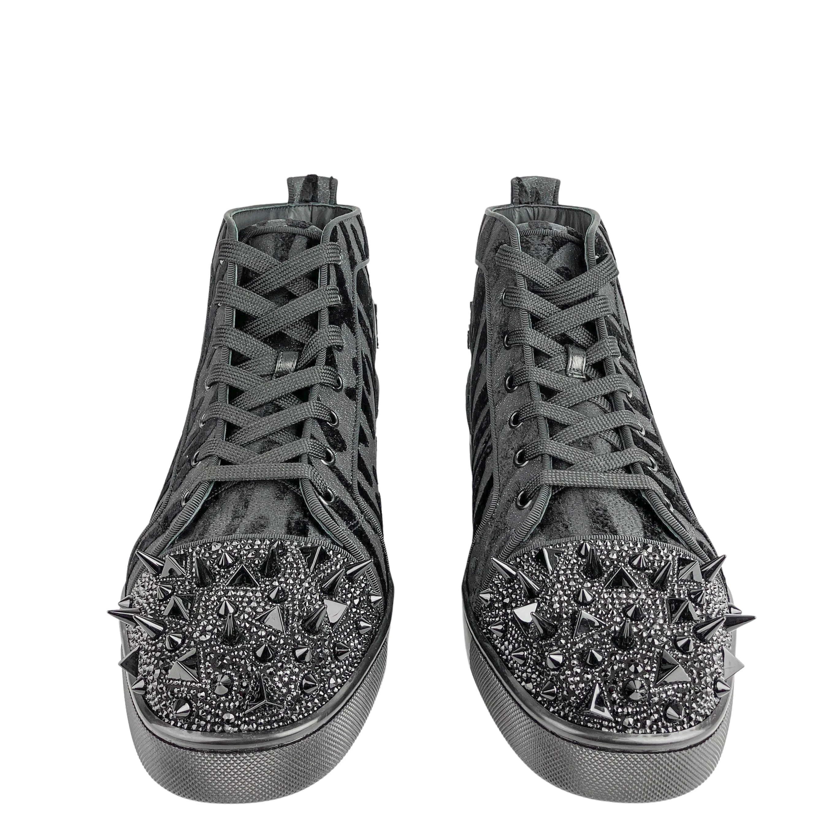 Christian Louboutin Lou Pik Pik Sneakers in Black