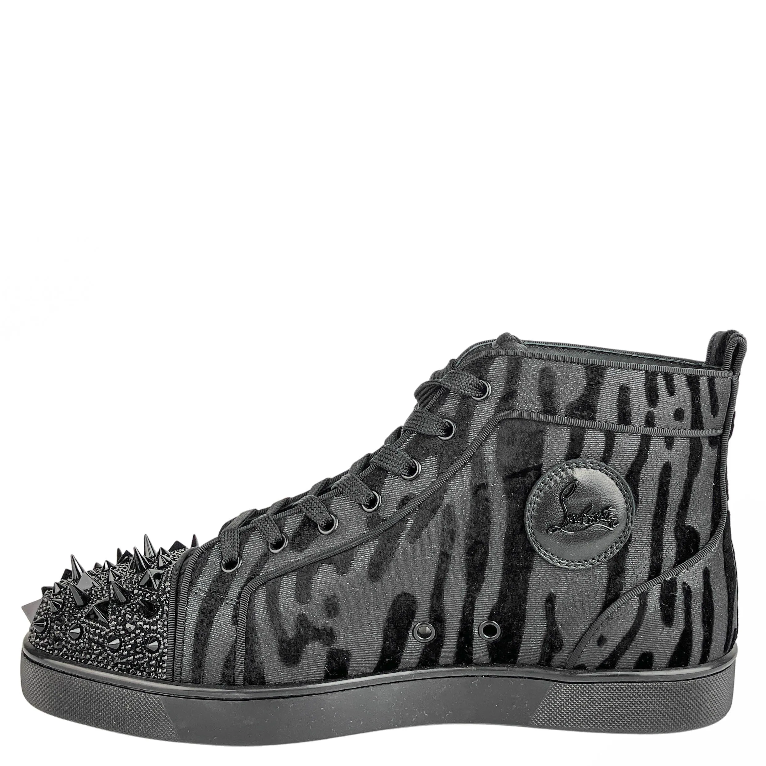 Christian Louboutin Lou Pik Pik Sneakers in Black