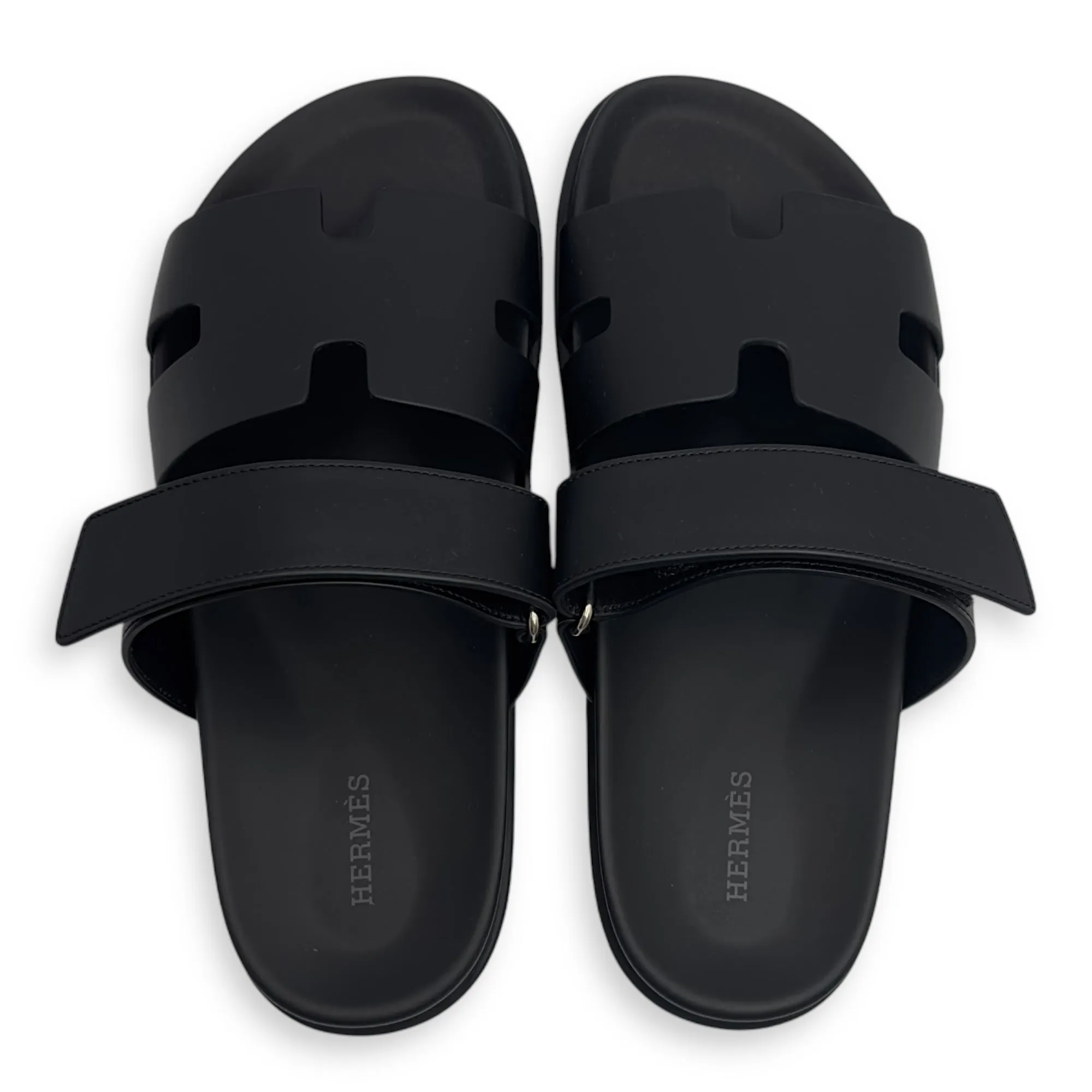 Chypre Sandal 40.5 Black Shoes in Calfskin