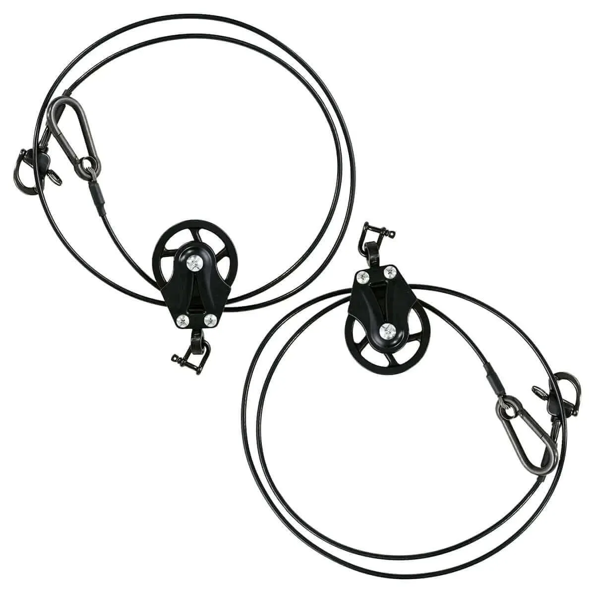 CLASSIC LAGREE BLACK CABLES (SET OF 2)