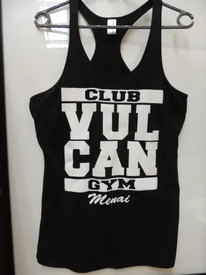 Club Vulcan T-back Singlet (BLACK)