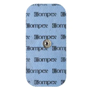 COMPEX ELECTRODES 1 SNAP, 2 PACK (50X100MM)