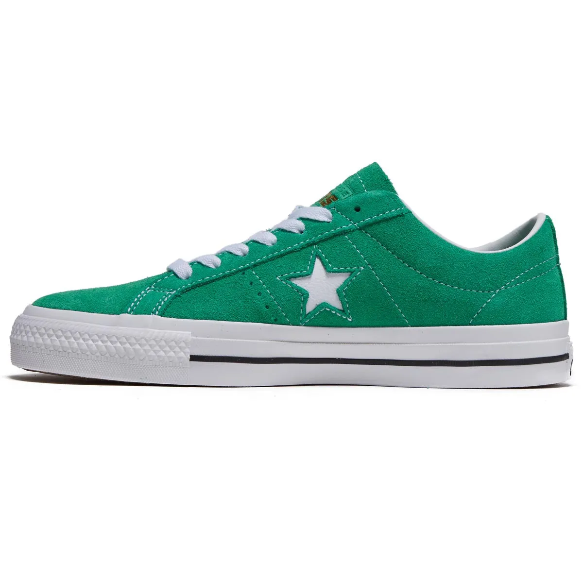 Converse One Star Pro Shoes - Apex Green/White/Black