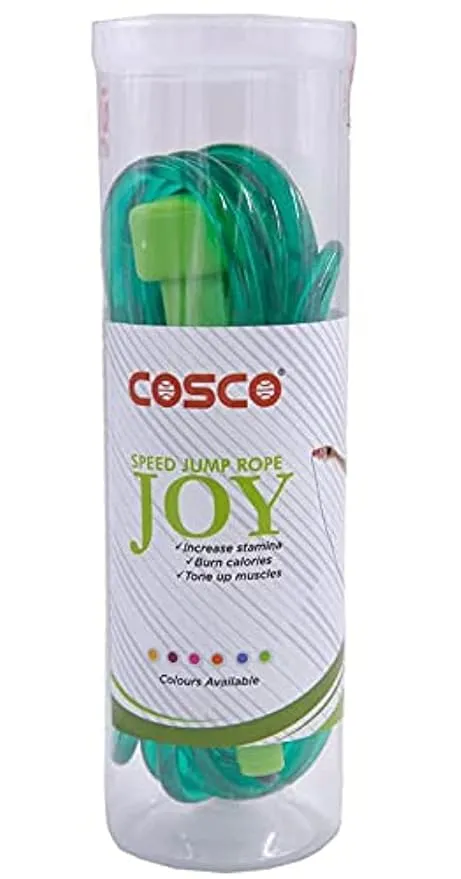 Cosco Anti Slip Fitness Skipping Rope MultiColor